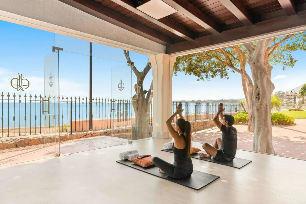 Las Dunas Hotel Health & Spa yoga pavilion